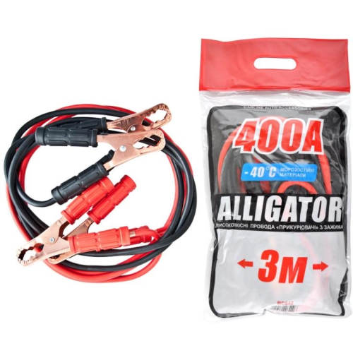 Старт-кабель Alligator 400А 3м. BC642