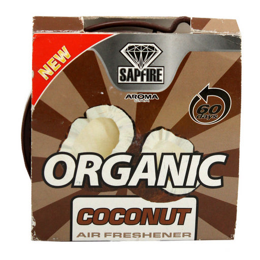 920994 Ароматизатор SAPFIRE Aroma Car Organic Coconut 40g