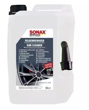 Очищувач колісних дисків безкислотний SONAX PROFILINE Felgenreiniger surefrei. 5л