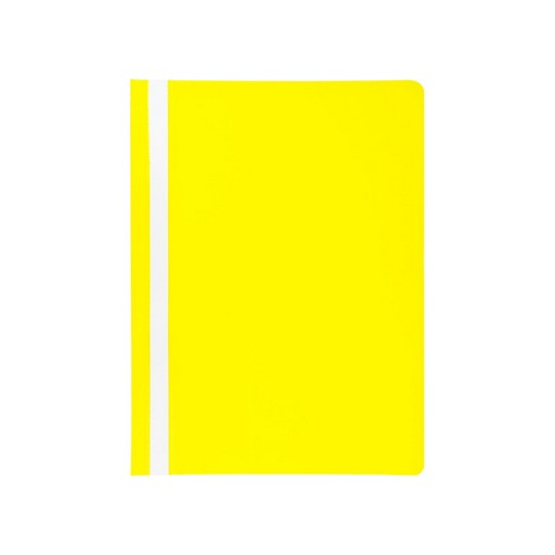 Фото 1. Папка-швидкозшивач BUROMAX пластиковий 2 отвори А4 жовтий