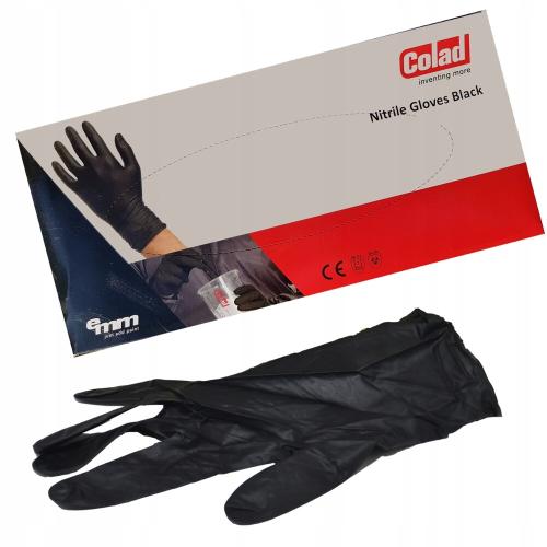 Фото 1. Colad рукавички нітрилові чорні L (60шт)