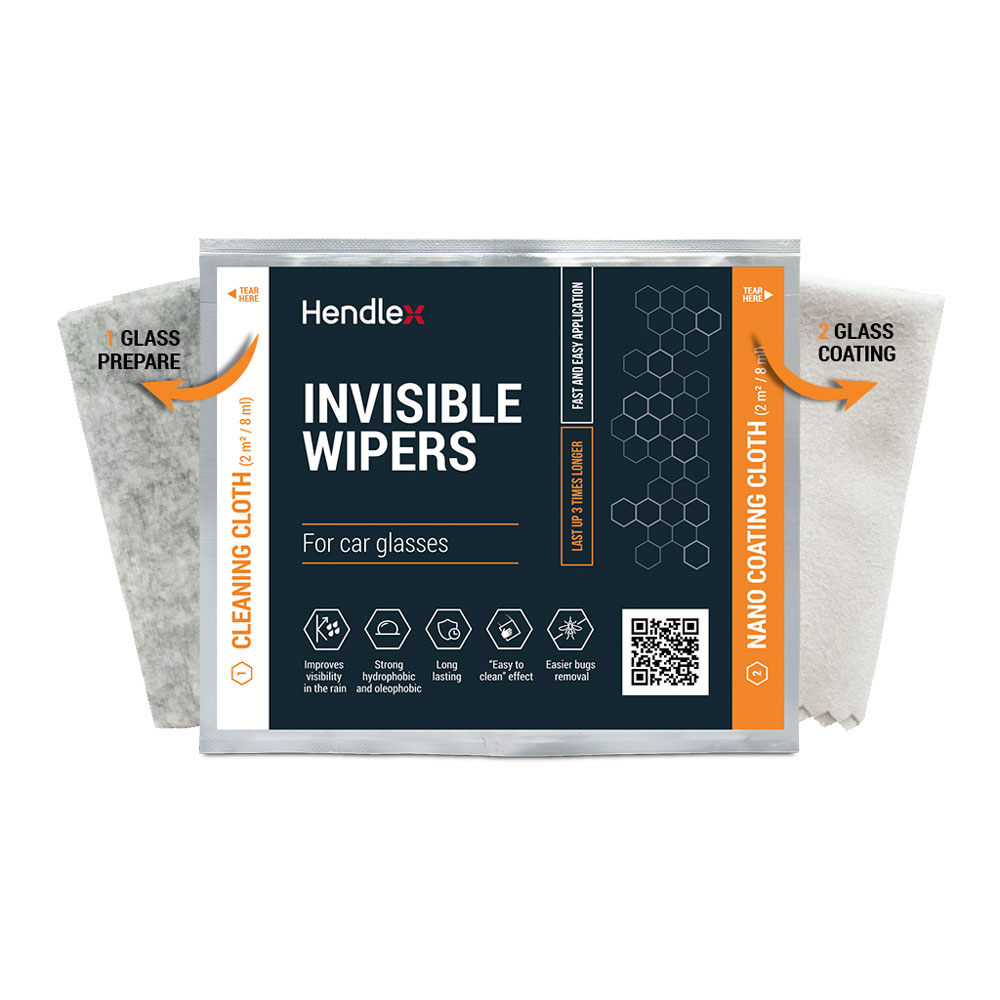 Волога нано-серветка антидощ HENDLEX Invisible Wiper