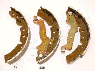 Фото 1. Колодка гальм. барабан. TOYOTA CARINA (вир-во Ashika)