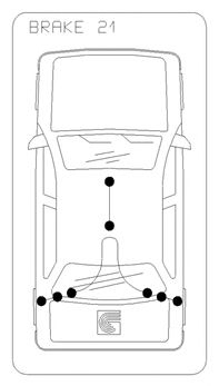 Фото 2. Трос ручного гальма зад. Opel Combo 1.4-1.7 CDTI 1