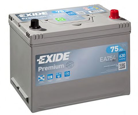 Фото 1. Акумулятор 75Ah-12v Exide PREMIUM (267х172х220).R.EN630