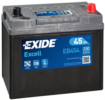 Фото 1. Акумулятор 45Ah-12v Exide EXCELL(234х127х220).R.EN330