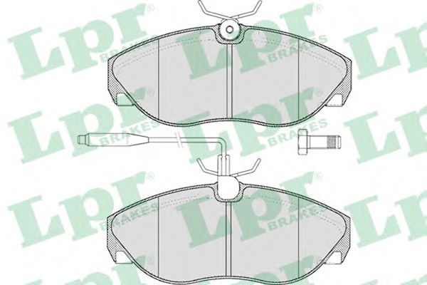 Фото 1. Колодки гальмівні дискові передні CITROEN Jumper 94-02.JUMPER c бортовой платформой-ходовая часть (230) 94-02.JUMP