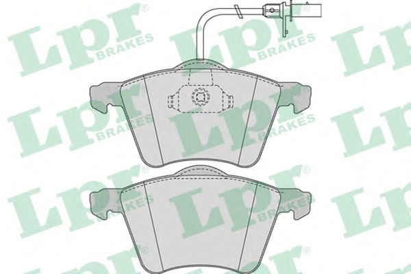 Фото 1. Колодка гальм. диск. FORD-SEAT-VW GALAXY-ALHAMBRA-SHARAN передн. (вир-во LPR)