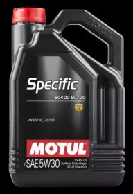 Фото 1. олива моторна Motul Specific VW 504.00-507.00 5W-30. 5л.