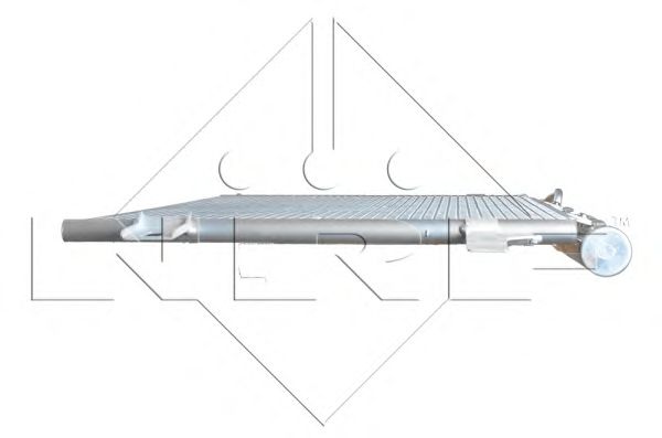 Фото 7. Конденсатор кондиціонера MERCEDES A150 (W169) 04-(вир-во NRF)