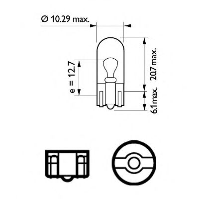 Фото 2. Автолампа 5W