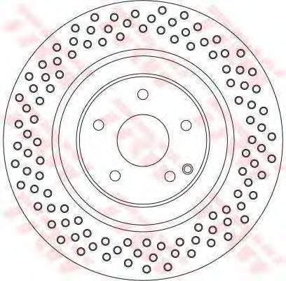 Фото 2. Гальмівний диск TRW DF4341S