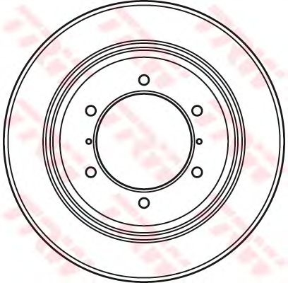 Фото 2. Гальмівний диск TRW TRW DF4903S