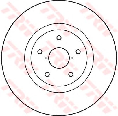 Фото 2. Гальмівний диск TRW DF4949S