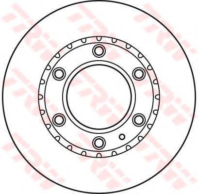 Фото 2. Гальмівний диск TRW TRW DF6034S