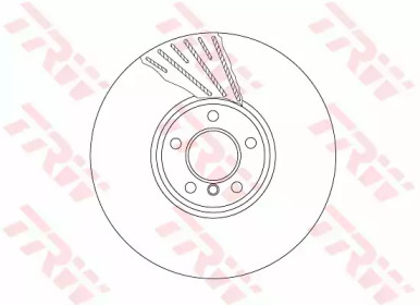 Фото 2. Гальмівний диск TRW DF6623S