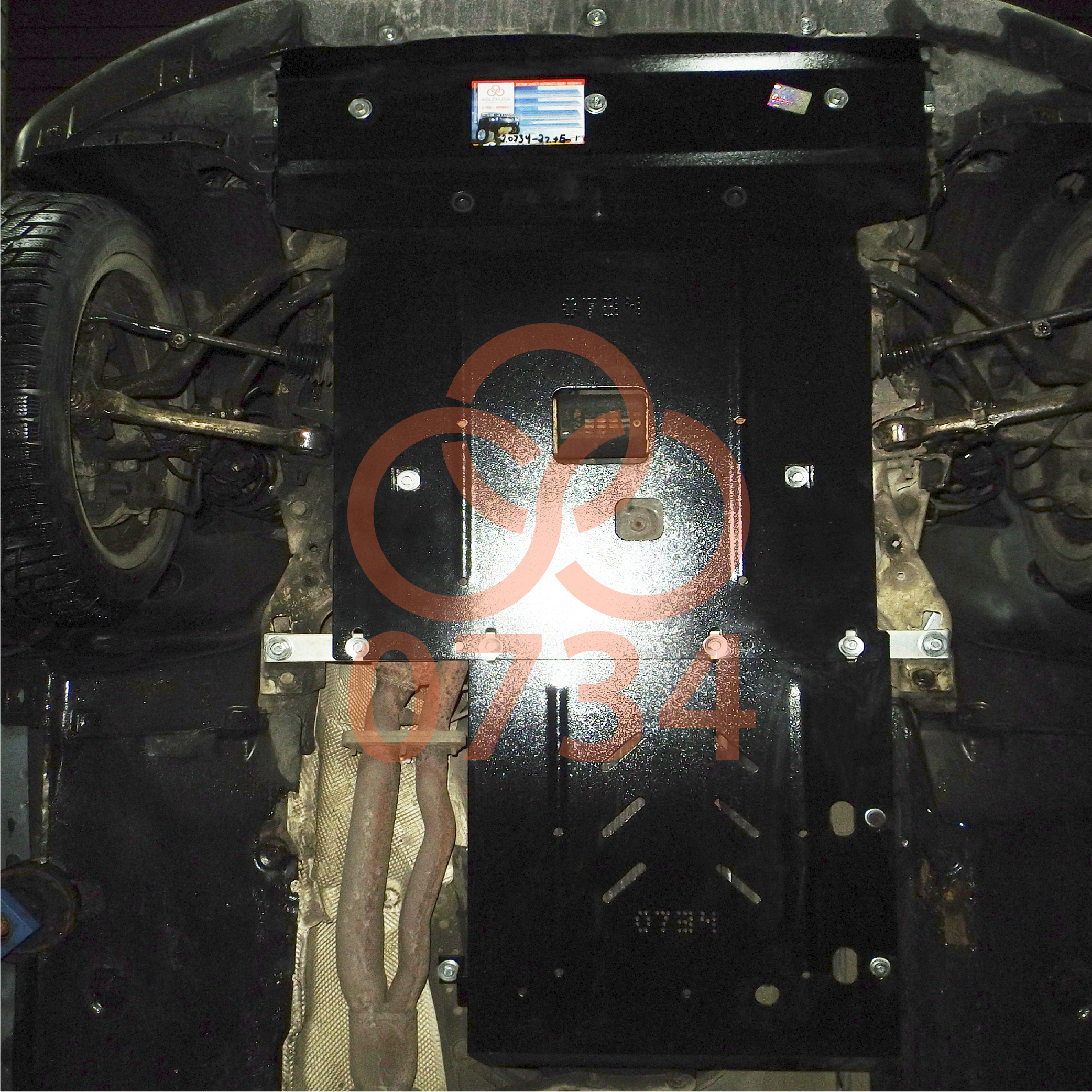 Фото 2. Захист картера Кольчуга BMW 1 Е87 2004-2011 КОЛЬЧУГА 10734