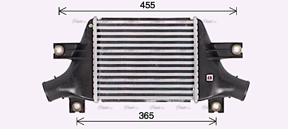 Радіатор охолодження повітря (Інтеркулер)