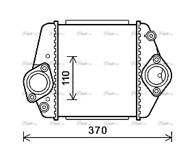 Радіатор охолодження повітря (Інтеркулер)