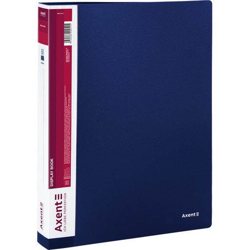 Дисплей-книга AXENT 60 файлів  синя
