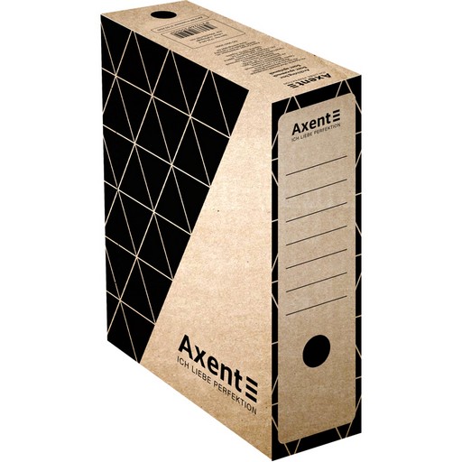 Бокс AXENT для архивації документів коричневий 350x255x100мм