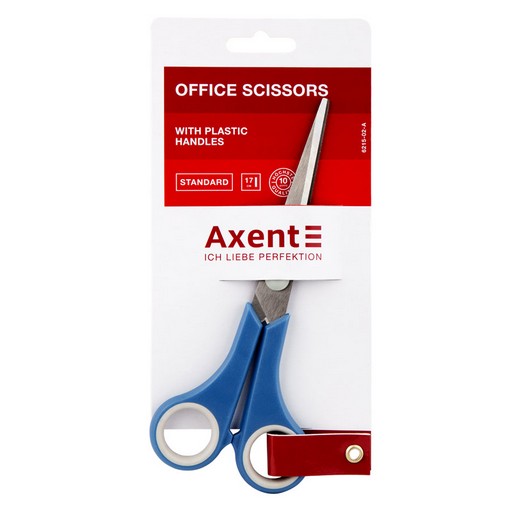 Ножиці AXENT Standard сині 17см
