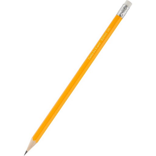 Олівець графітний AXENT з гумкою, НВ,   144шт*1уп
