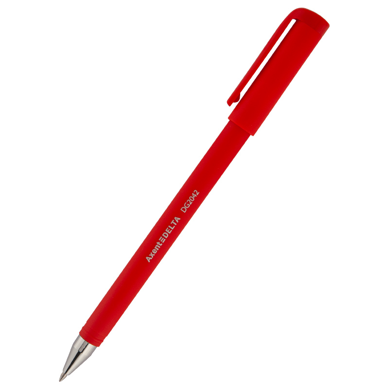 Ручка гел. Delta by Axent DG2042. червона