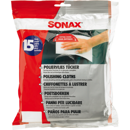 Серветки для полірування SONAX тканина комплект 15шт