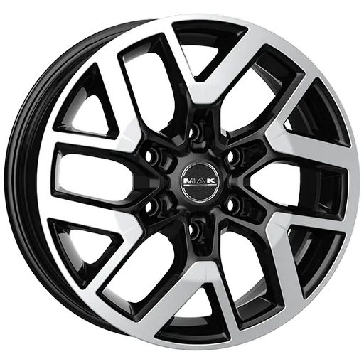 Диск колісний SUV-4x4 GRAVEL MAK GRAVEL 7.5 17 6X139.7 38.0 67.1 BLACK MIRROR