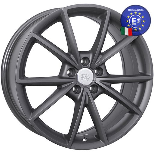 Диск колісний AUDI W569 AIACE 8.5 20 5X112 43.0 66.6 MATT GUN METAL