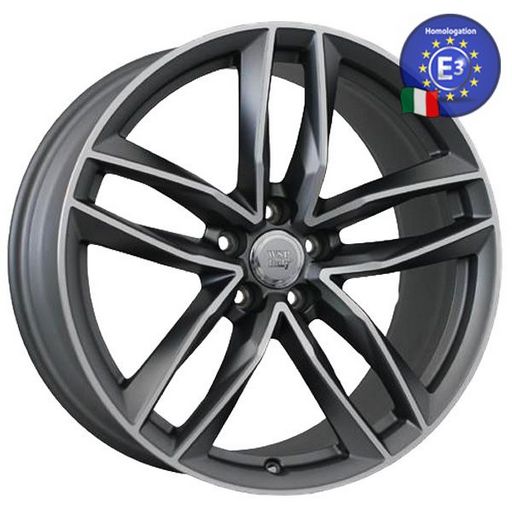 Диск колісний AUDI W570 PENELOPE 8.5 20 5X112 33.0 66.6 MATT GUN METAL POLISHED