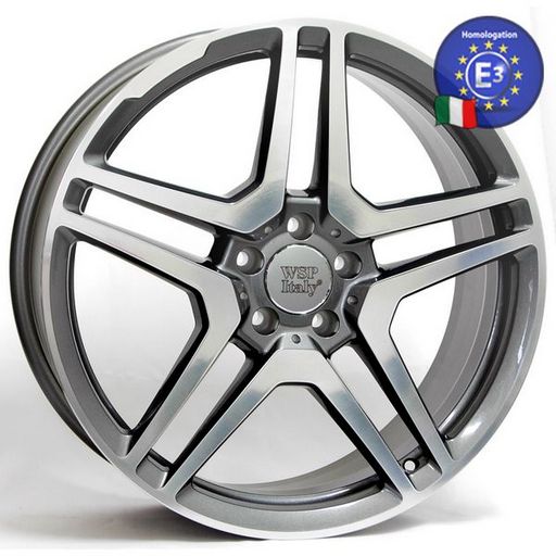 Диск колісний MERCEDES W759 AMG Vesuvio 9.5 19 5X112 43.0 66.6 ANTHRACITE POLISHED