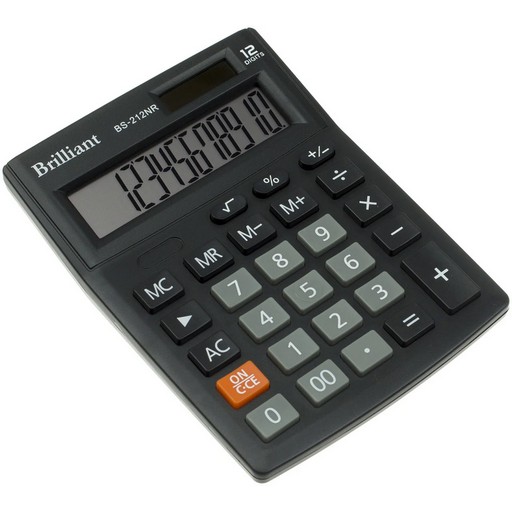 Калькулятор Brilliant BS-212NR 12 розрядів