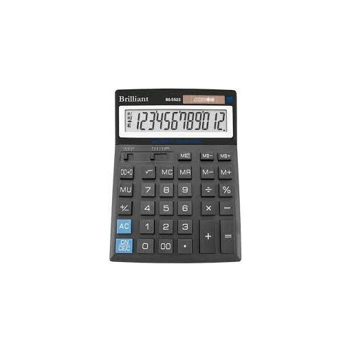 Калькулятор Brilliant BS-5522, 12 розрядів