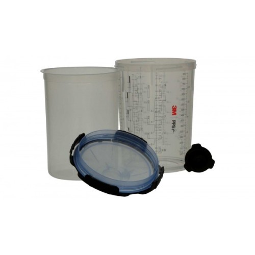 PPS Система приготув фарб: фільтр-125мк.ємн.- 0.400л ( стакан з кришкою )