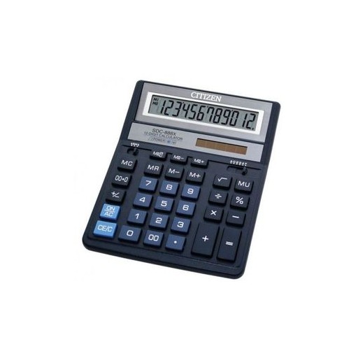 Калькулятор Citizen SDC-888TII, 12 розрядів