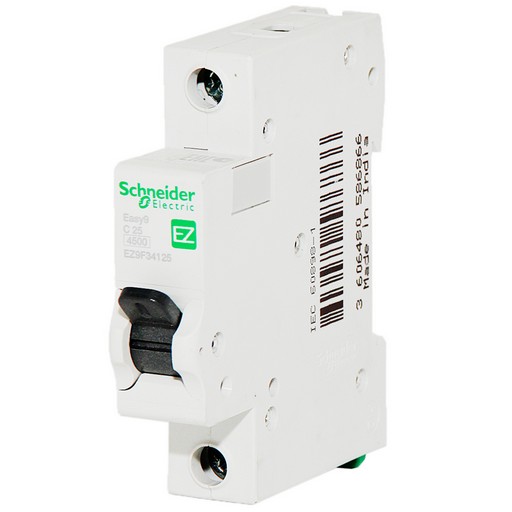 Авт.вимик, Easy9, 1Р, 25А, С, 4,5kA, Schneider Electric, шт