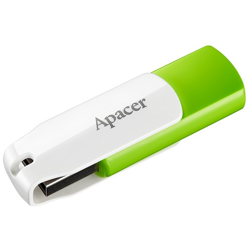 Флеш-память Apacer AH335 64GB Green/White