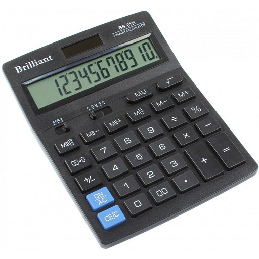 Калькулятор бух. Brilliant BS-0111 (12-розр.)