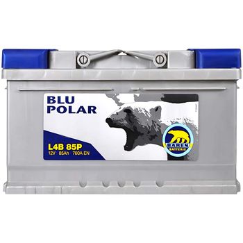 Фото 1. Акумулятор BAREN Blu polar (LB4) 85Аh 760А R+ (h=175)