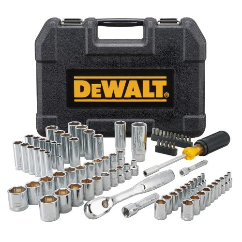 Набір головок та біт 1-4 та 3-8. 84 предмети DeWALT DWMT81531-1