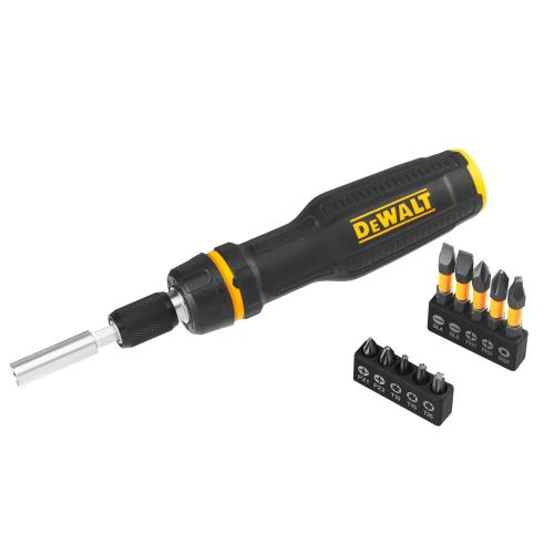 Викрутка - набір FULL FIT Telescoping. зі змінними бітами. 10 біт DeWALT DWHT68001-0