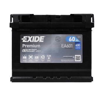 Фото 1. Акумулятор EXIDE Premium Carbon Boost 12V-60Ah-600A