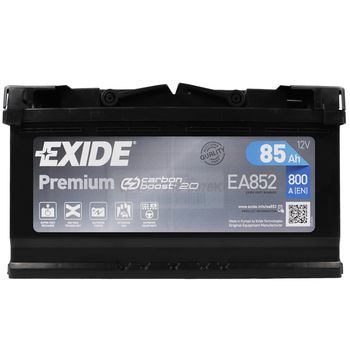 Фото 1. Акумулятор 85Ah-12v Exide PREMIUM (315х175х175). R. EN800