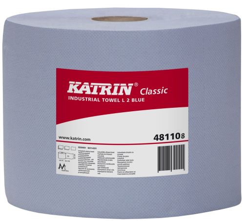 Паперовий рушник для рук INWI KATRIN Classic Blue 2P
