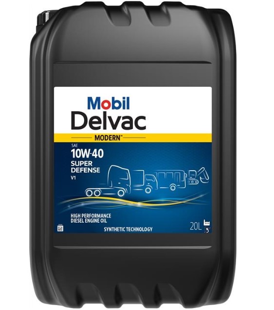 Олива моторна Mobil Delvac Modern 10W-40 Super Defense V1. 20 lt (20 л)