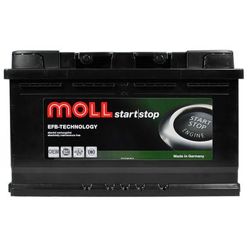 Акумулятор MOLL EFB (L4) 80Ah 800A R+