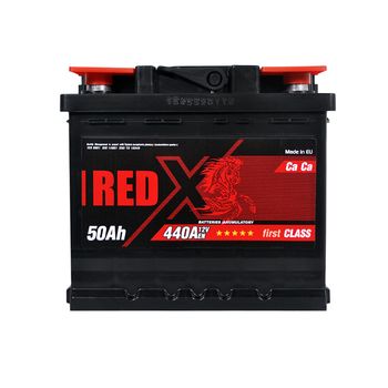 Акумулятор RED X (545 80) (L1) 50Ah 440A R+