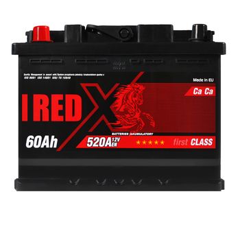 Акумулятор RED X (555 81) (L2) 60Ah 520A L+